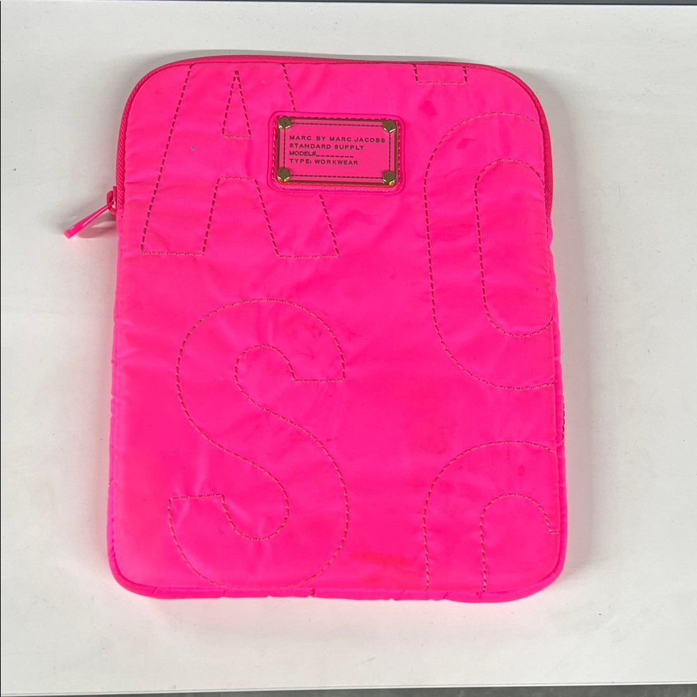 Marc by Marc Jacobs Neon Pink Tablet Case